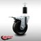 Service Caster 4'' SS Phenolic Swivel 1-3/8'' Expanding Stem Caster Total Lock Brake SCC-SSEXTTL20S414-PHS-138 - alternate 2